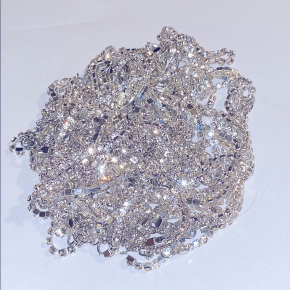 🎉 Just In 🎉 Body Chain Crystal Rhinestones Bra - Picture 6 of 6